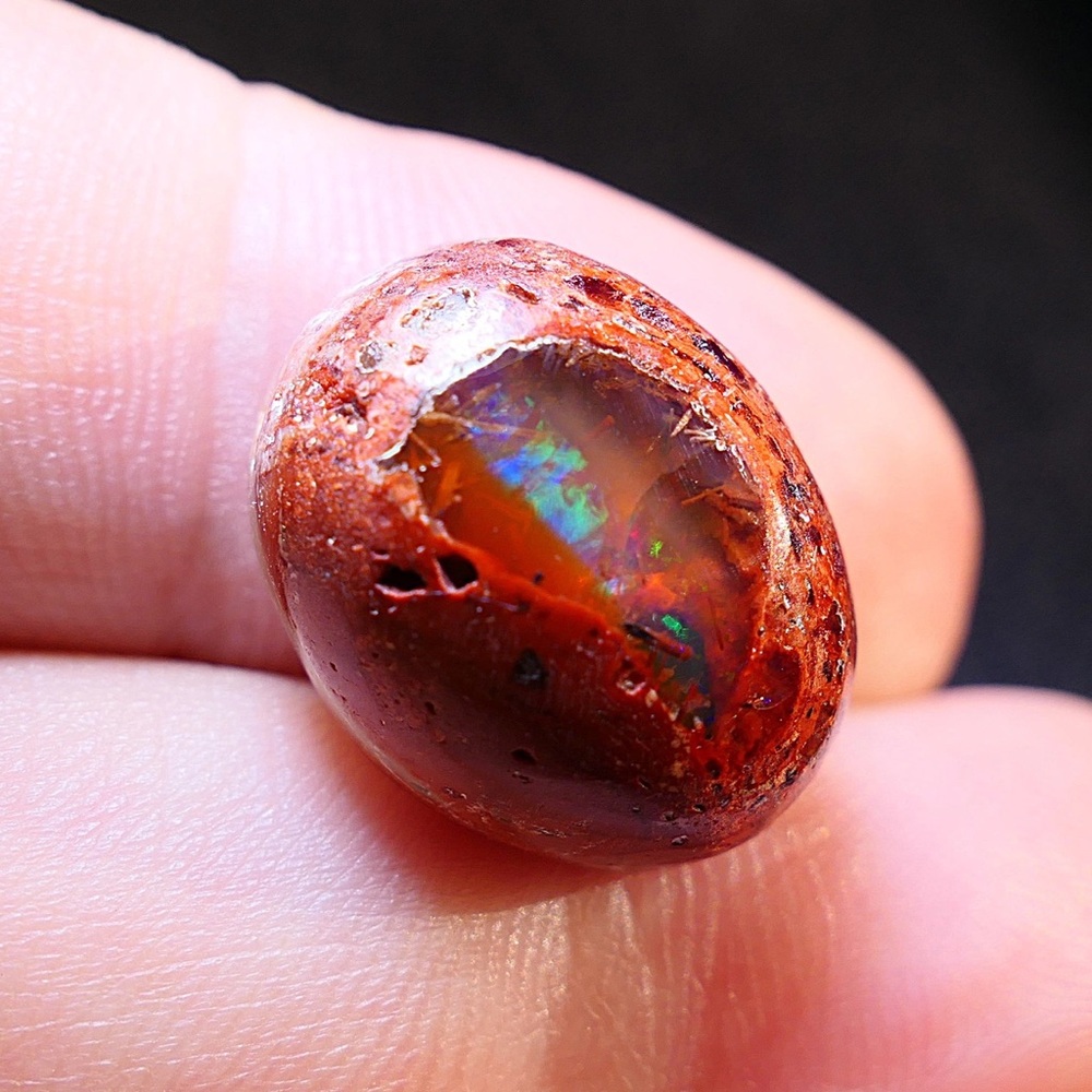 11.50ct Mexican Matrix Boulder Colorful Opal Gem
